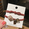 Hair Band Triangle Crystal Mixed Material Handmade High Elasticity