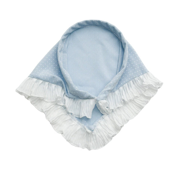 Hair Band Triangle Scarf Headband Cloth Handmade Sweet Style Wave Dot