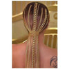 Hair Chain Aluminum Minimalist Geometric Electroplating Women's Hair Accessories