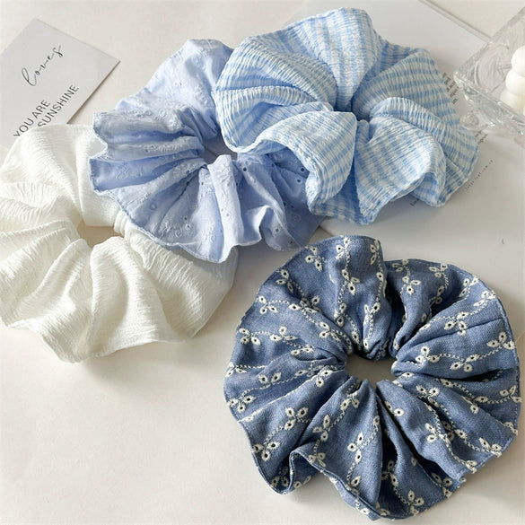 Hair Circle Headwear Fabric Hollowout Seiko Design