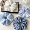 Hair Circle Headwear Fabric Hollowout Seiko Design
