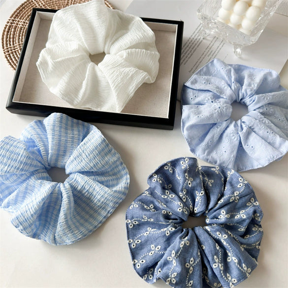 Hair Circle Headwear Fabric Hollowout Seiko Design