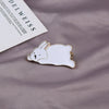 Hair Clip Accessories Set Alloy Rubber Band Duckbill Clip With Animal Design Electroplated For Women