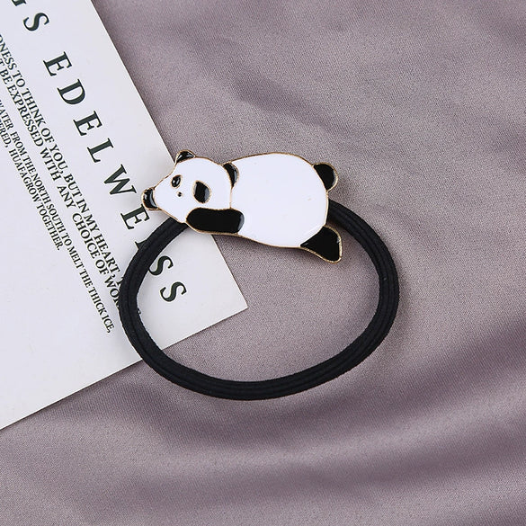 Hair Clip Accessories Set Alloy Rubber Band Duckbill Clip With Animal Design Electroplated For Women