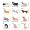 Hair Clip Acetate Fiber Cartoon Animal Handmade For Women