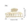 Hair Clip Acetic Acid Handmade Retro Geometric Style For Women