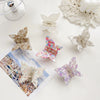 Hair Clip Acetic Acid Plate Butterfly Handmade Women's Natural Style Jewelry Accessories