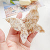 Hair Clip Acetic Acid Plate Butterfly Handmade Women's Natural Style Jewelry Accessories