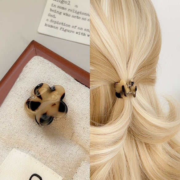 Hair Clip Acetic Acid Sweet Cute Plant Flowers Handmade Women's Hair Accessories