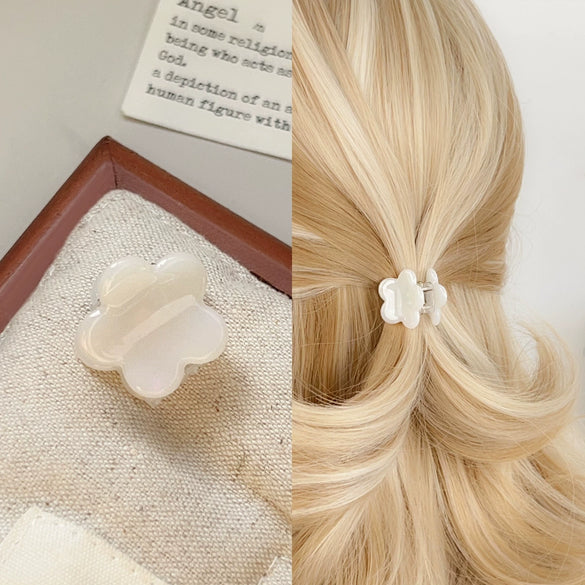 Hair Clip Acetic Acid Sweet Cute Plant Flowers Handmade Women's Hair Accessories