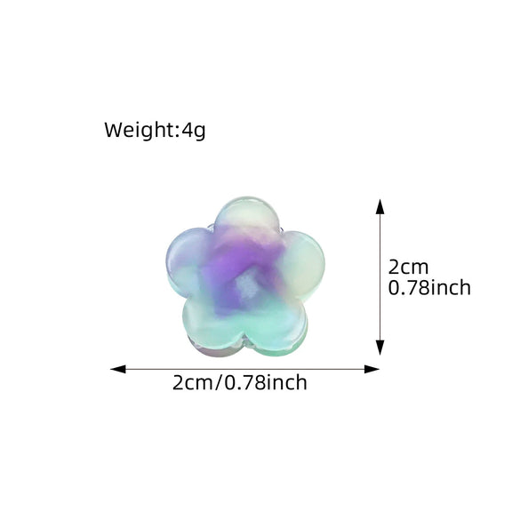 Hair Clip Acetic Acid Sweet Cute Plant Flowers Handmade Women's Hair Accessories