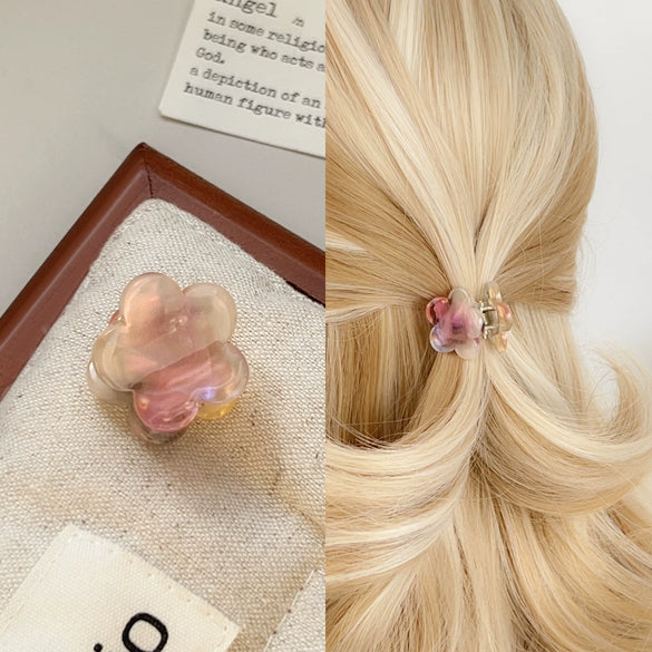Hair Clip Acetic Acid Sweet Cute Plant Flowers Handmade Women's Hair Accessories
