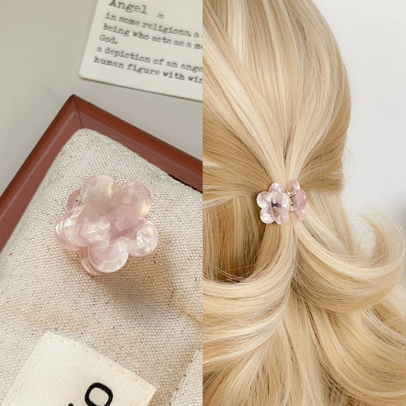 Hair Clip Acetic Acid Sweet Cute Plant Flowers Handmade Women's Hair Accessories