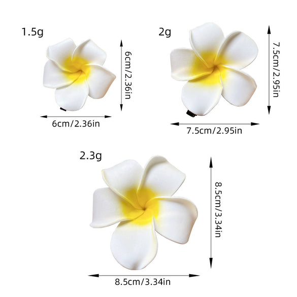 Hair Clip Bubble Material Plant Flower Style Handmade