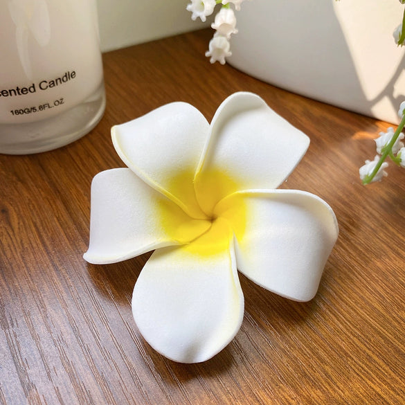Hair Clip Bubble Material Plant Flower Style Handmade