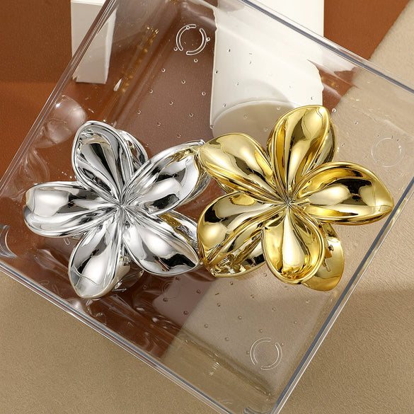 Hair Clip Frangipani Handmade Retro Style Women's Hair Accessories