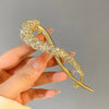 Hair Clip Metal Rhinestone Women's Light Luxury Fashion