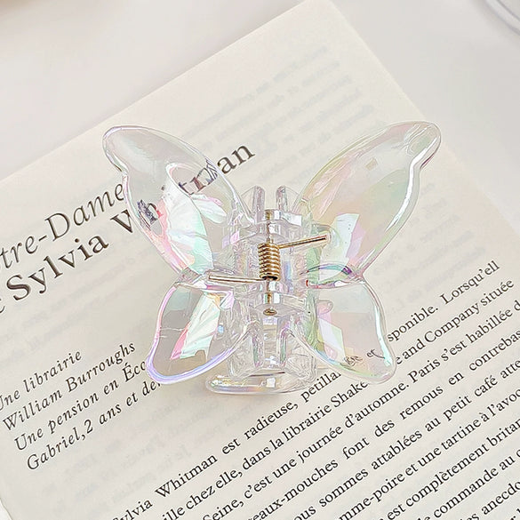 Hair Clip Pearlescent Mermaid Fantasy Shark Shape Handmade Women's Hair Accessories