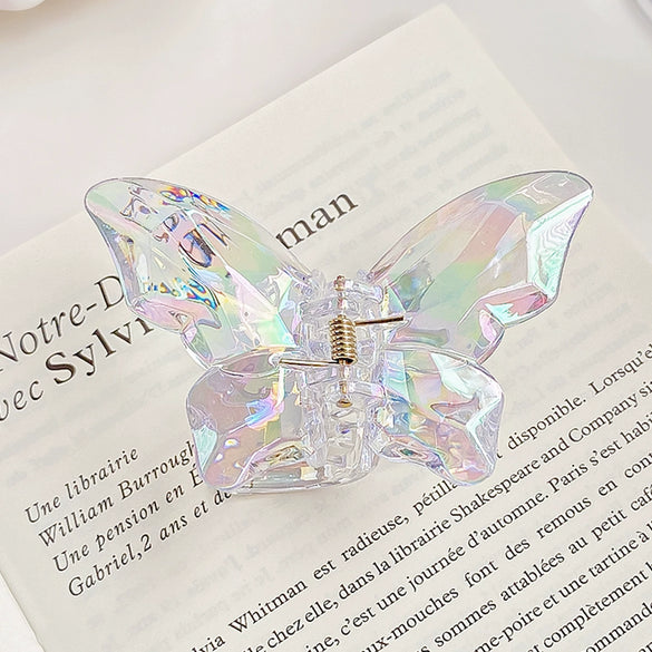 Hair Clip Pearlescent Mermaid Fantasy Shark Shape Handmade Women's Hair Accessories