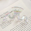 Hair Clip Pearlescent Mermaid Fantasy Shark Shape Handmade Women's Hair Accessories