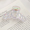 Hair Clip Pearlescent Mermaid Fantasy Shark Shape Handmade Women's Hair Accessories