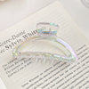Hair Clip Pearlescent Mermaid Fantasy Shark Shape Handmade Women's Hair Accessories