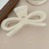 Hair Clip Plastic Resin Baking Paint Bow Disc Shape Women's Hair Accessories