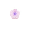 Hair Clip Plastic Resin Curly Heart Flower Paint Style For Women