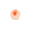 Hair Clip Plastic Resin Curly Heart Flower Paint Style For Women