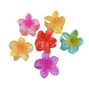 Hair Clip Plastic Resin Egg Flower Shape Electroplating Simple Style Women's Hair Accessories