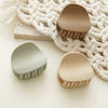 Hair Clip Plastic Resin Frosted Morandi Style Pure Handmade