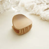 Hair Clip Plastic Resin Frosted Morandi Style Pure Handmade