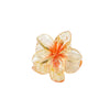 Hair Clip Plastic Resin Glitter Egg Flower Shape Baking Paint Women's
