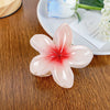 Hair Clip Plastic Resin Handmade Egg Flower Style For Women