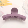 Hair Clip Plastic Resin Solid Color Handmade Women's Accessories