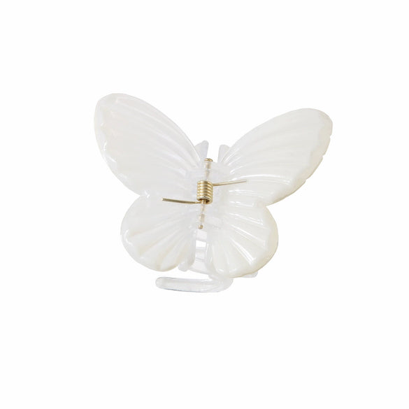 Hair Clip Ps Material Gradient Butterfly Shark Style Baking Paint Women's