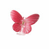 Hair Clip Ps Material Gradient Butterfly Shark Style Baking Paint Women's