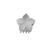 Hair Clip Sweet Highend Style Fivepetal Flower Frosted Petals Ps Material Painted