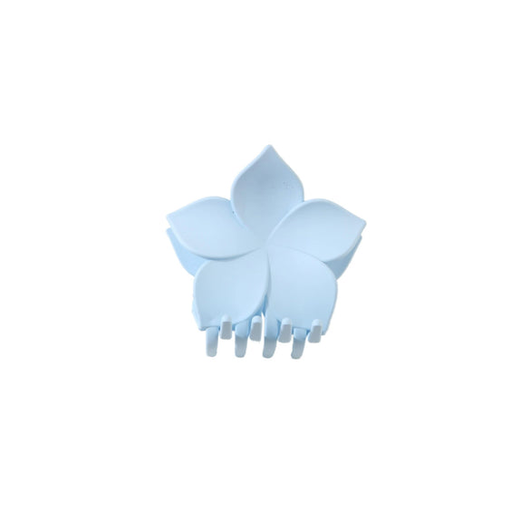 Hair Clip Sweet Highend Style Fivepetal Flower Frosted Petals Ps Material Painted