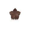 Hair Clip Sweet Highend Style Fivepetal Flower Frosted Petals Ps Material Painted