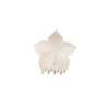 Hair Clip Sweet Highend Style Fivepetal Flower Frosted Petals Ps Material Painted