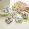 Hair Elastic Rubber Band Headdress Chiffon Small Floral Seiko High Elasticity Sweet
