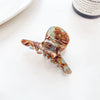 Hair Grab Clip Acetic Acid Geometric Handmade For Women