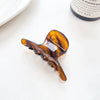 Hair Grab Clip Acetic Acid Geometric Handmade For Women