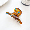 Hair Grab Clip Acetic Acid Geometric Handmade For Women