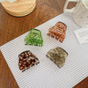 Hair Grab Clip Acetic Acid Geometric Rectangle Handmade Women's Jewelry