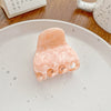 Hair Grab Clip Acetic Acid Geometric Rectangle Handmade Women's Jewelry