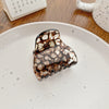 Hair Grab Clip Acetic Acid Geometric Rectangle Handmade Women's Jewelry
