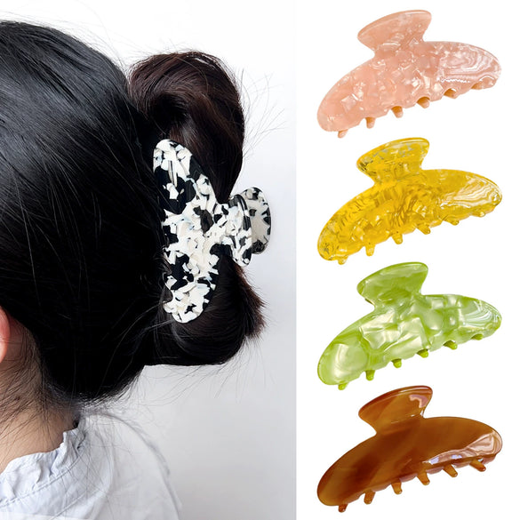 Hair Grab Clip Acetic Acid Handmade Small Fresh Style For Women