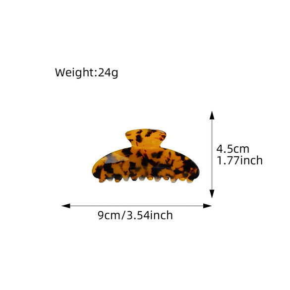Hair Grab Clip Acetic Acid Handmade Small Fresh Style For Women